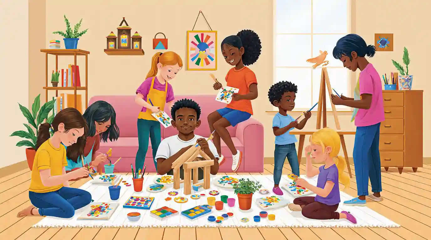 Projets DIY ludique à faire en famille